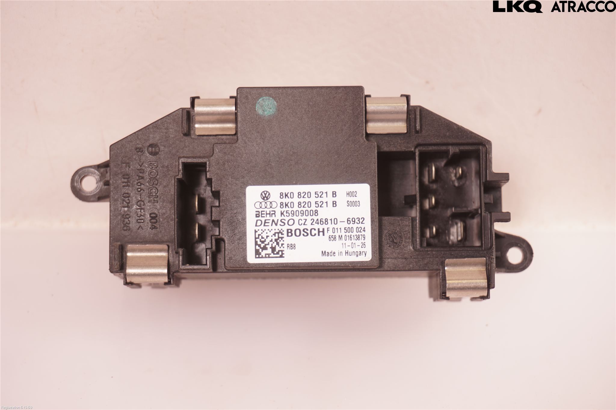 Audi A5 07-16 Varmeapparat Viftemotstand