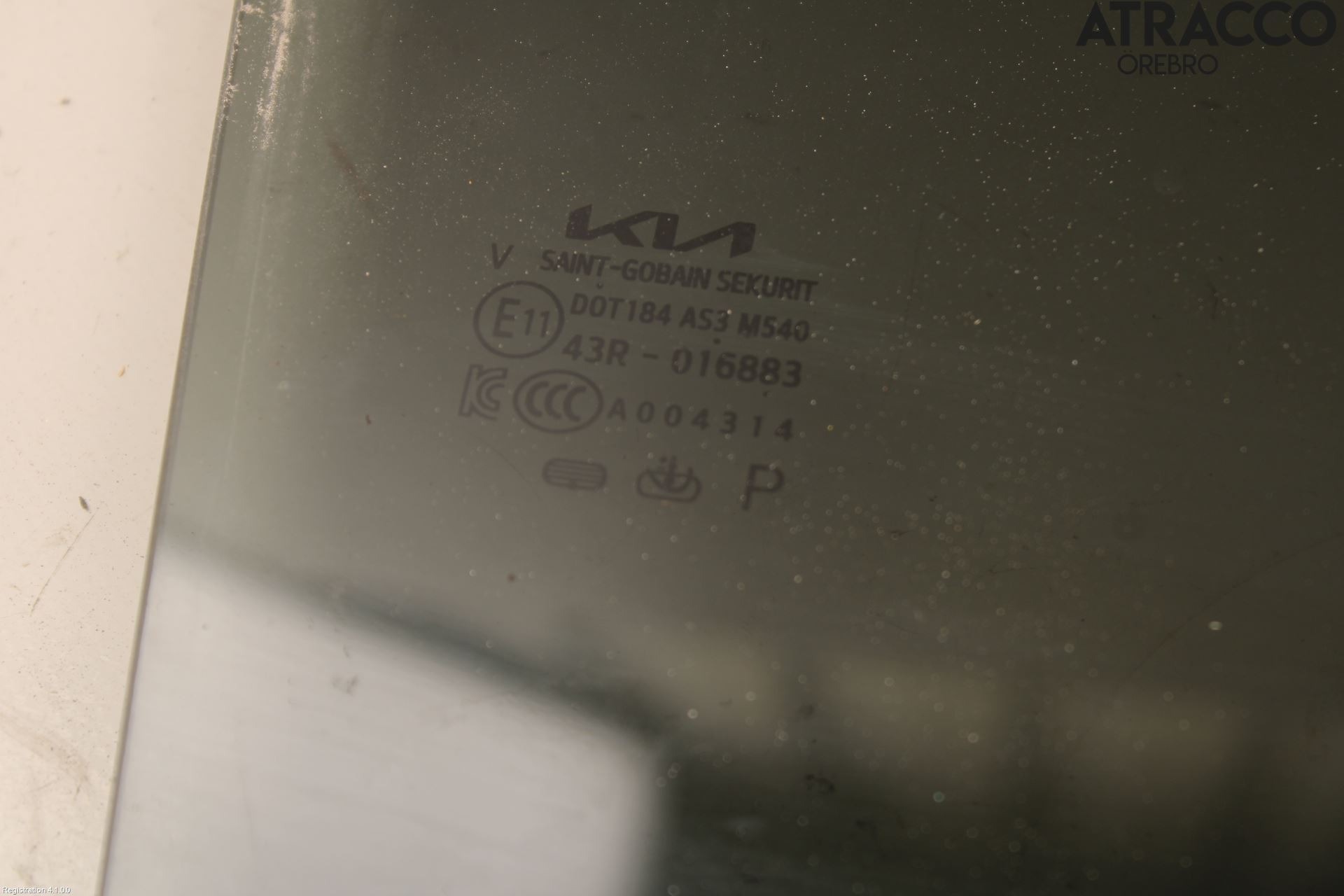 Kia EV6 (CV) 22- Dørrute Bak Høyre 4Dørs