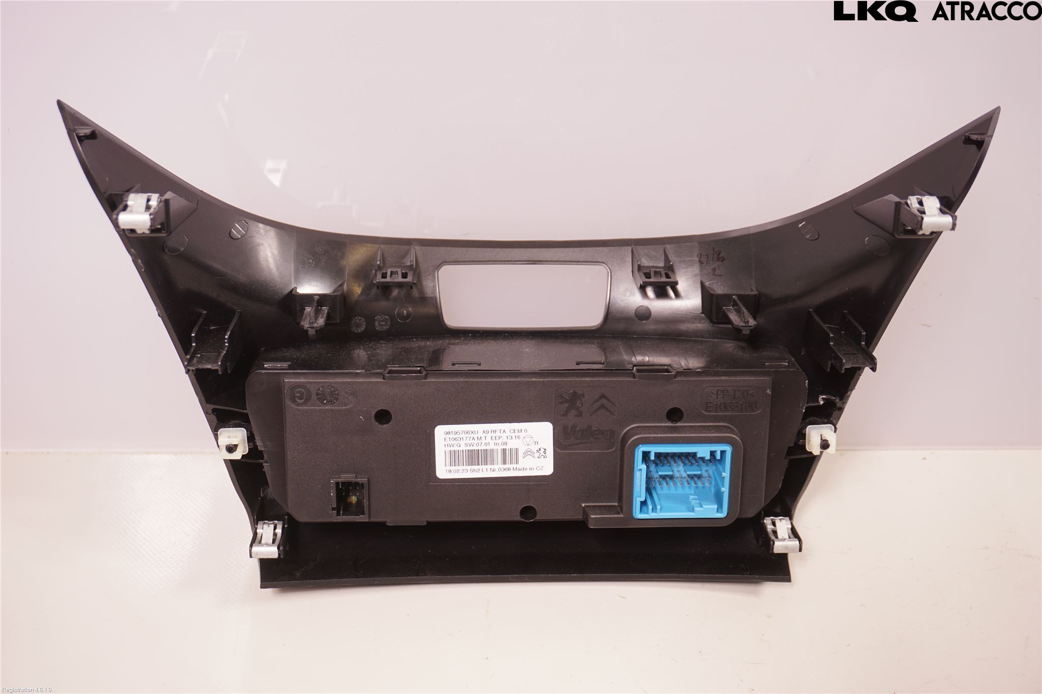 Peugeot 2008 13-20 Varme Ac Betjening-Display