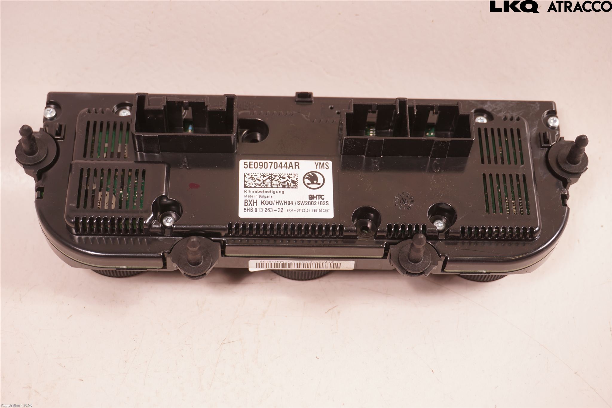 Skoda OCTAVIA (5E) 13-20 Varme Ac Betjening-Display