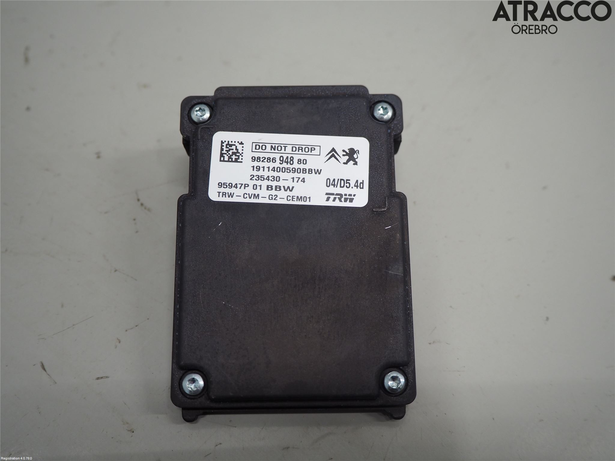Peugeot 308 14-21 Sensor Kollisjonsbeskyttelse