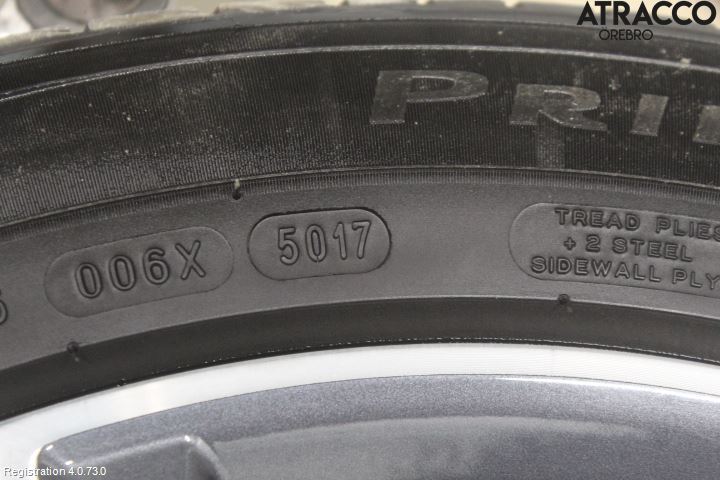 Nissan QASHQAI 17-21 Dekk Sommer På Alu Felg 4Stk