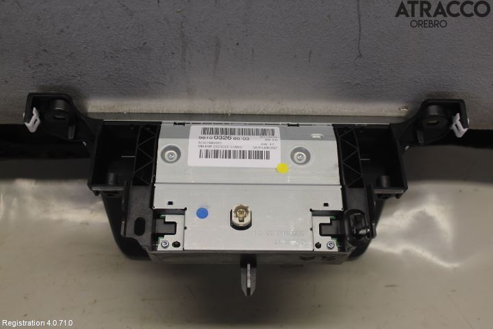 Peugeot 3008 17-24 Instr Skjerm Dvd-Gps-Ac-Tlf