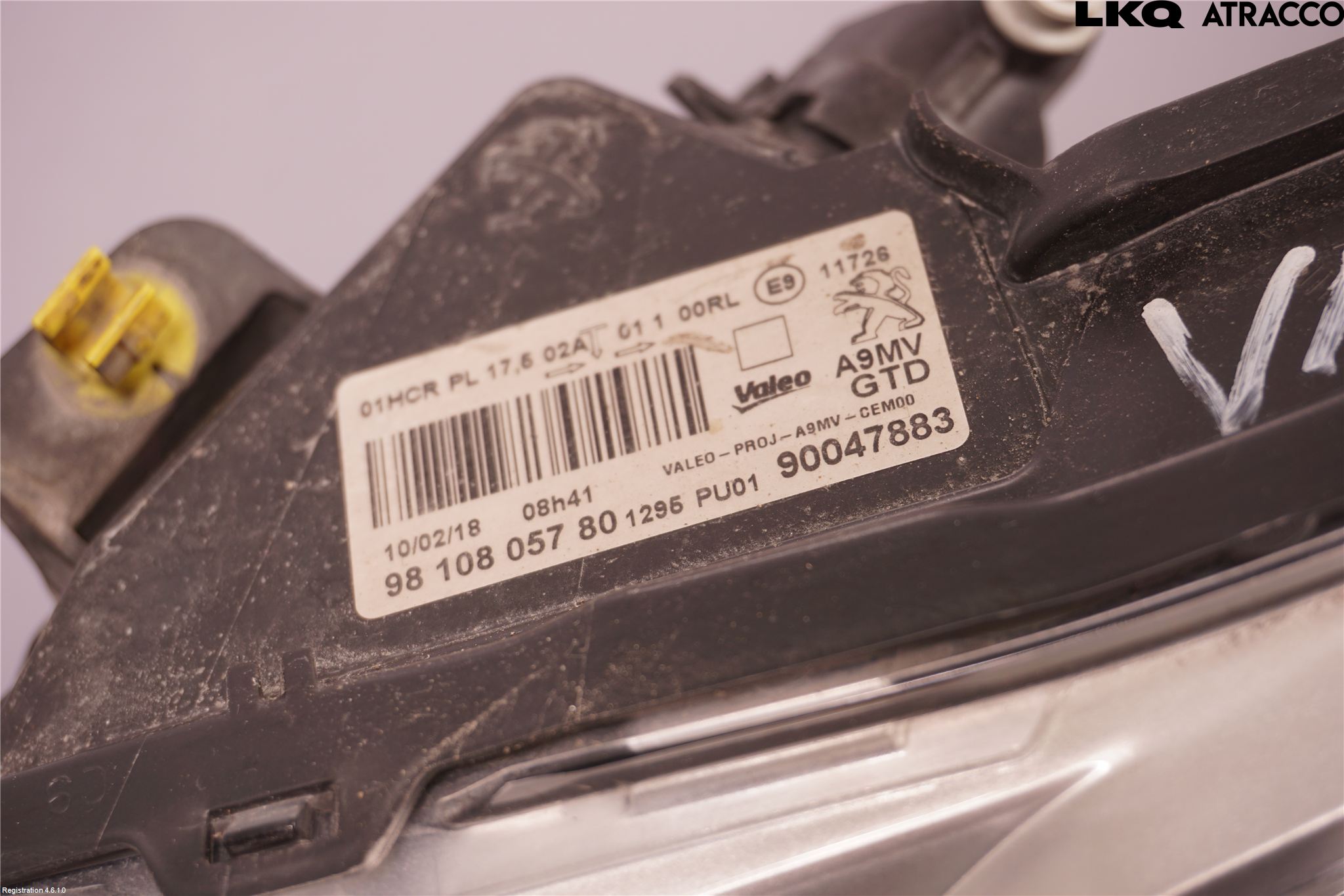 Peugeot PEUGOT 208 16-19 Frontlykt Venstre