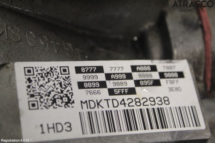 Kia SORENTO 15-20 Gearkasse Automat