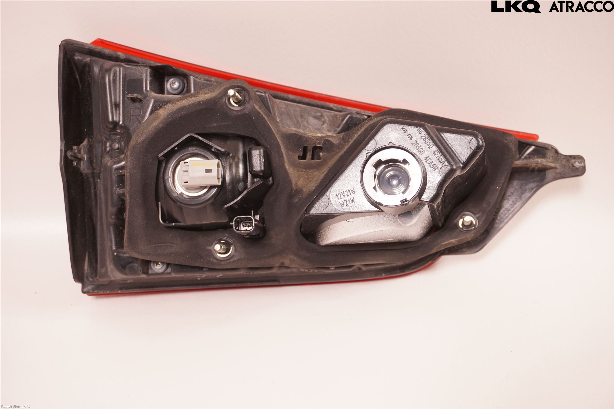 Nissan QASHQAI 14-17 Baklykt Høyre  På Luke(Indre)