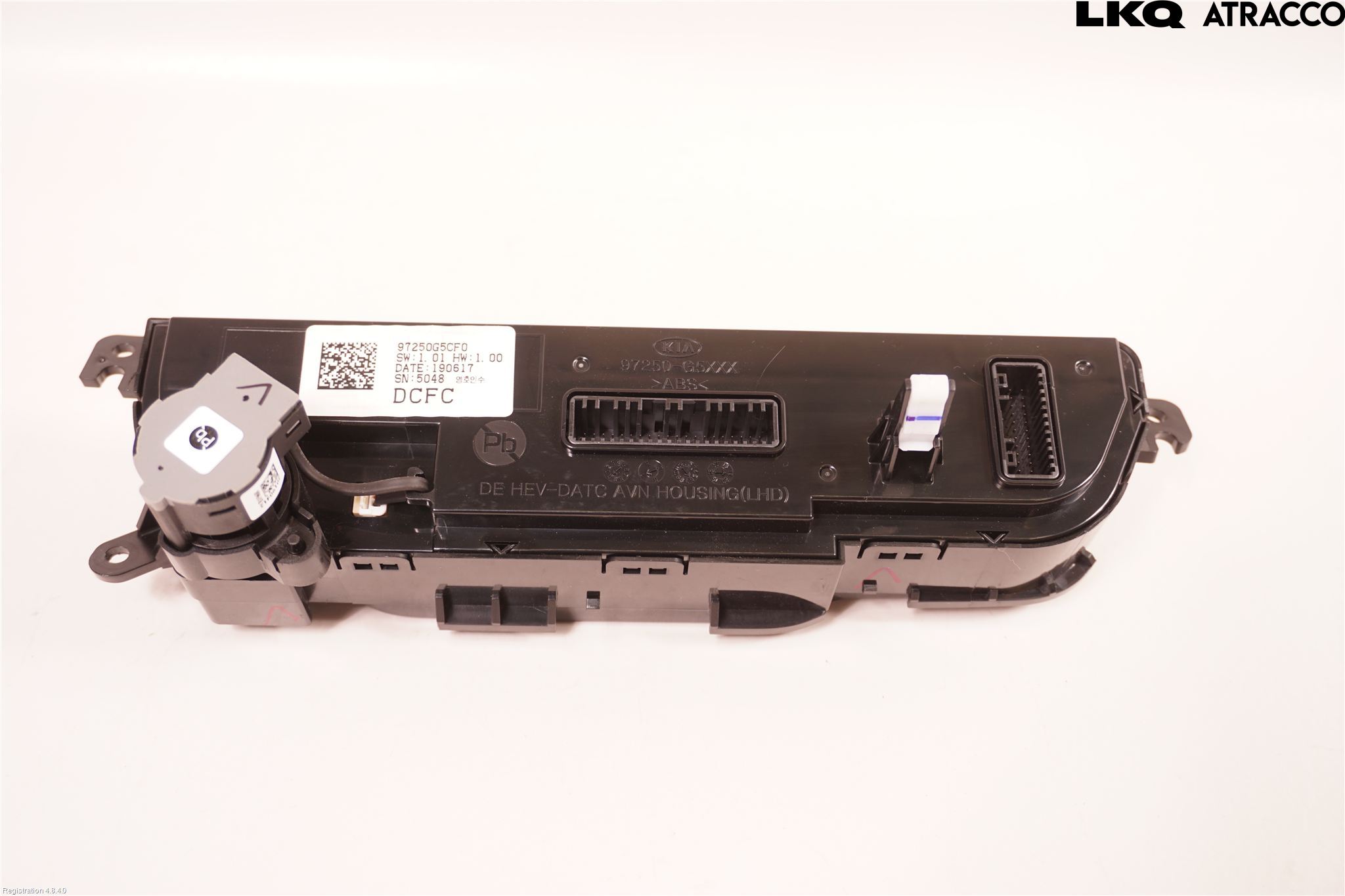 Kia NIRO (DE) 17-22 Varme Ac Betjening-Display