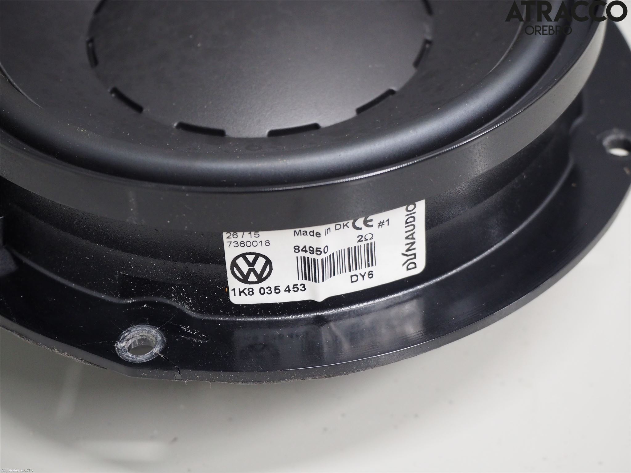 Volkswagen VW GOLF / E-GOLF VII 13-20 Innr Høyttaler