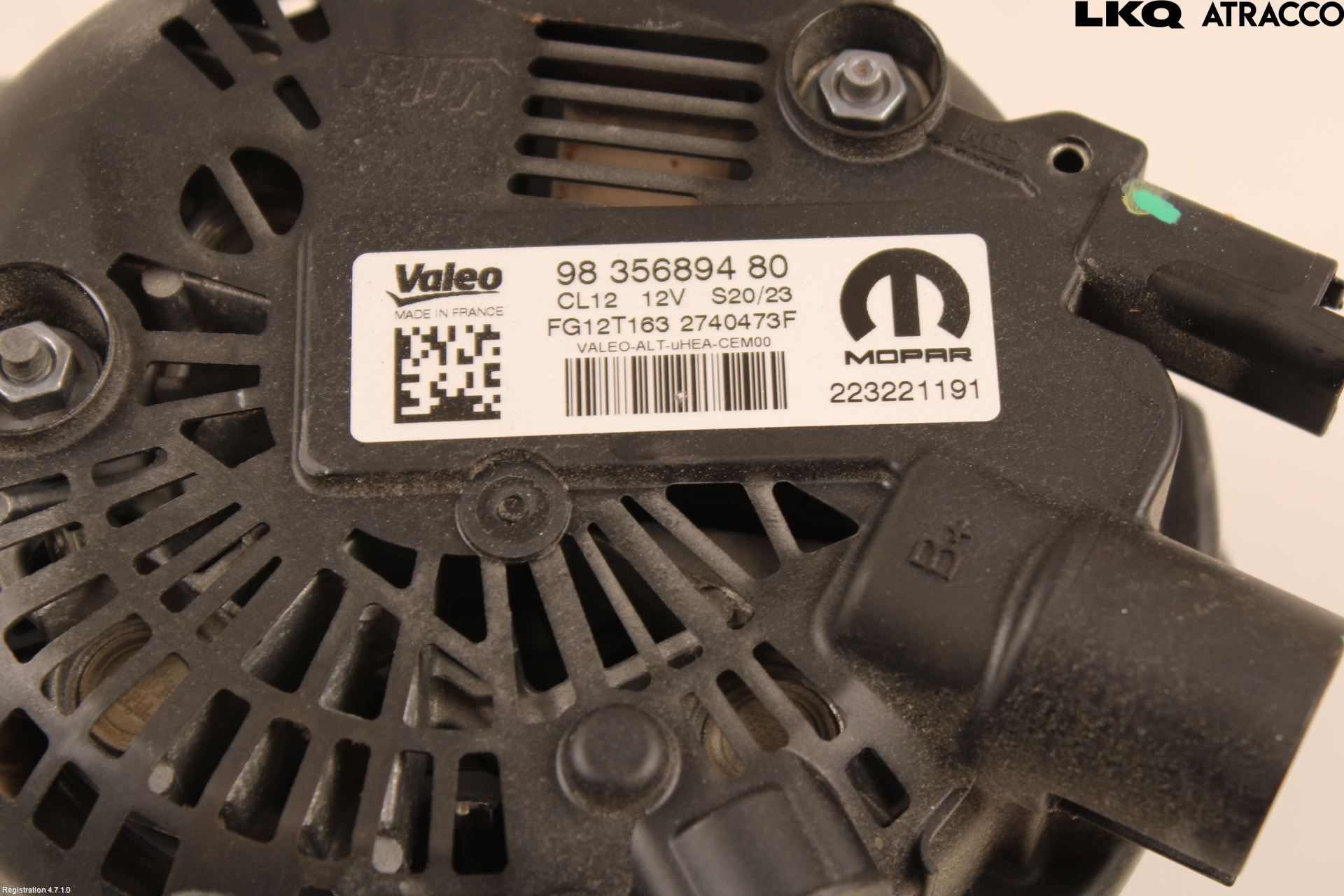 Peugeot 208/E-208 20- Dynamo