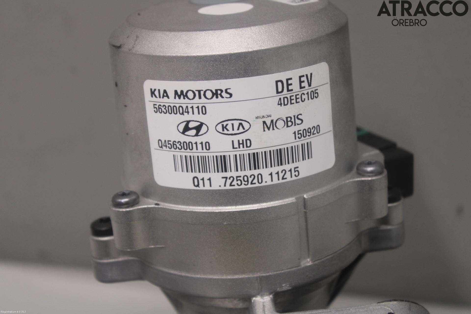 Kia NIRO (DE) 17-22 Rattakselaggregat Innebygd Servo
