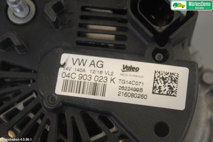 Volkswagen VW GOLF / E-GOLF VII 13-20 Dynamo