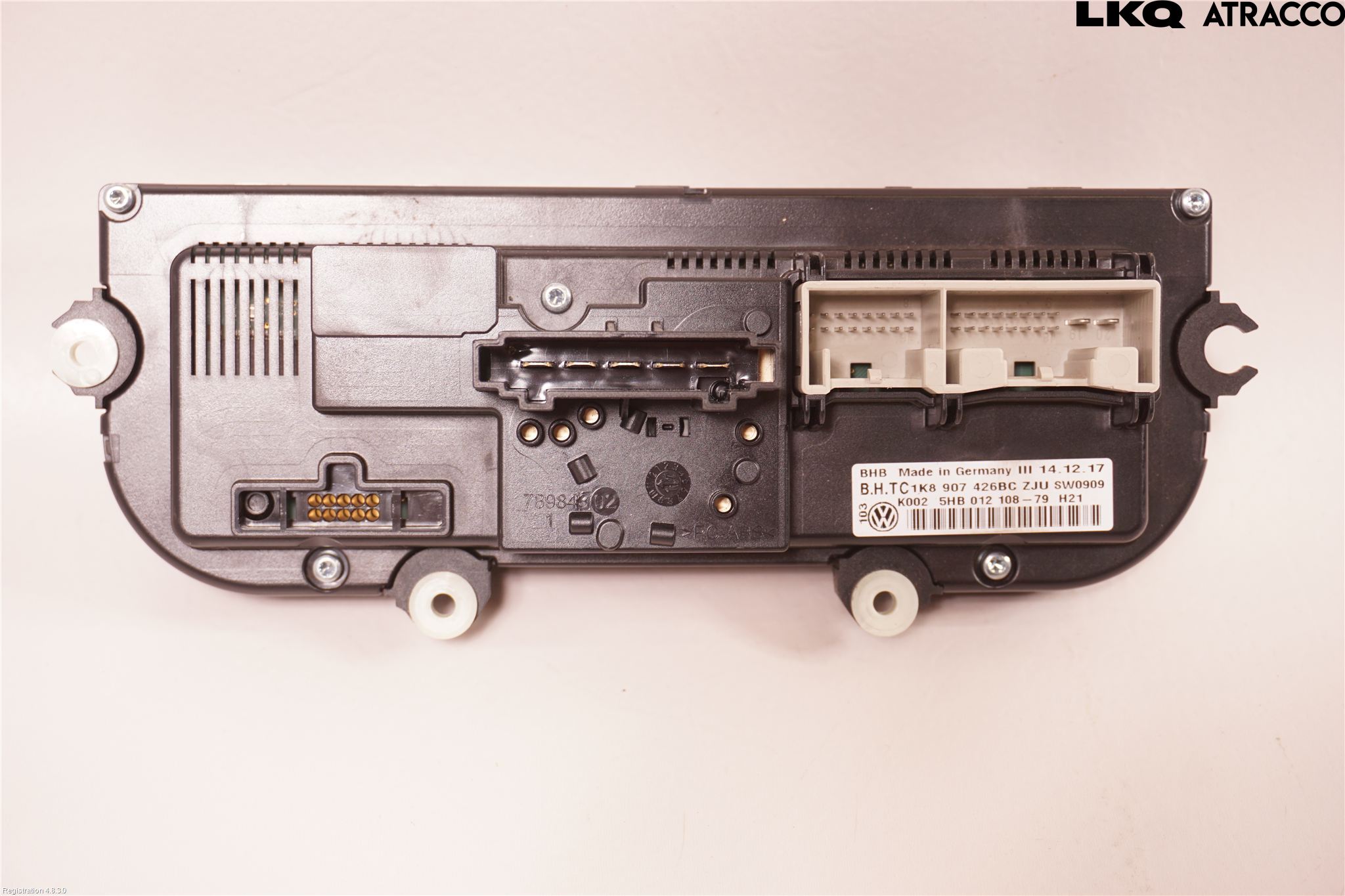 Volkswagen VW CADDY 16-20 Varme Ac Betjening-Display