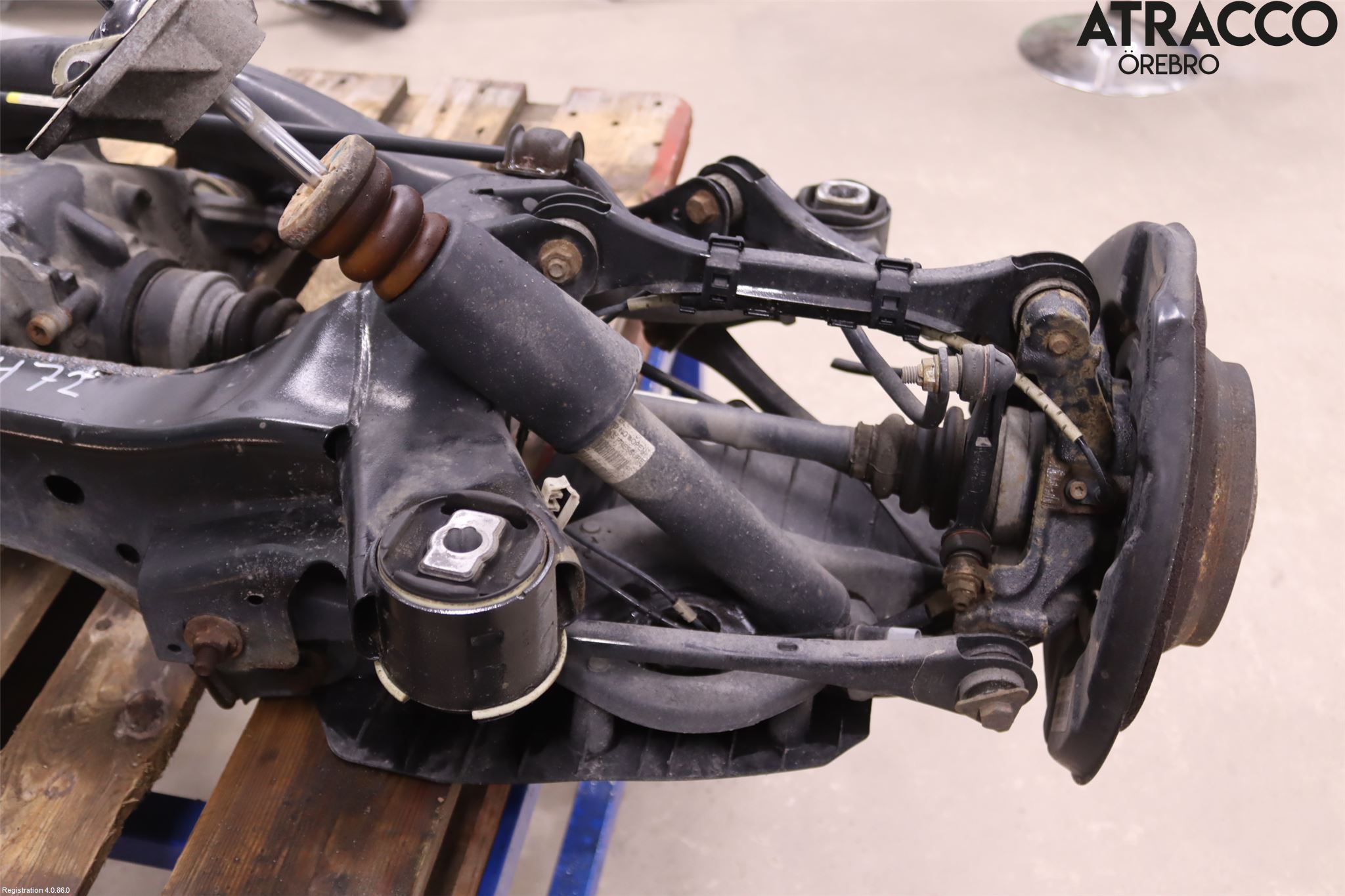 BMW 4 F32/F33/F82/F83 13-20 Bakaksel Kardang Bak -Diff