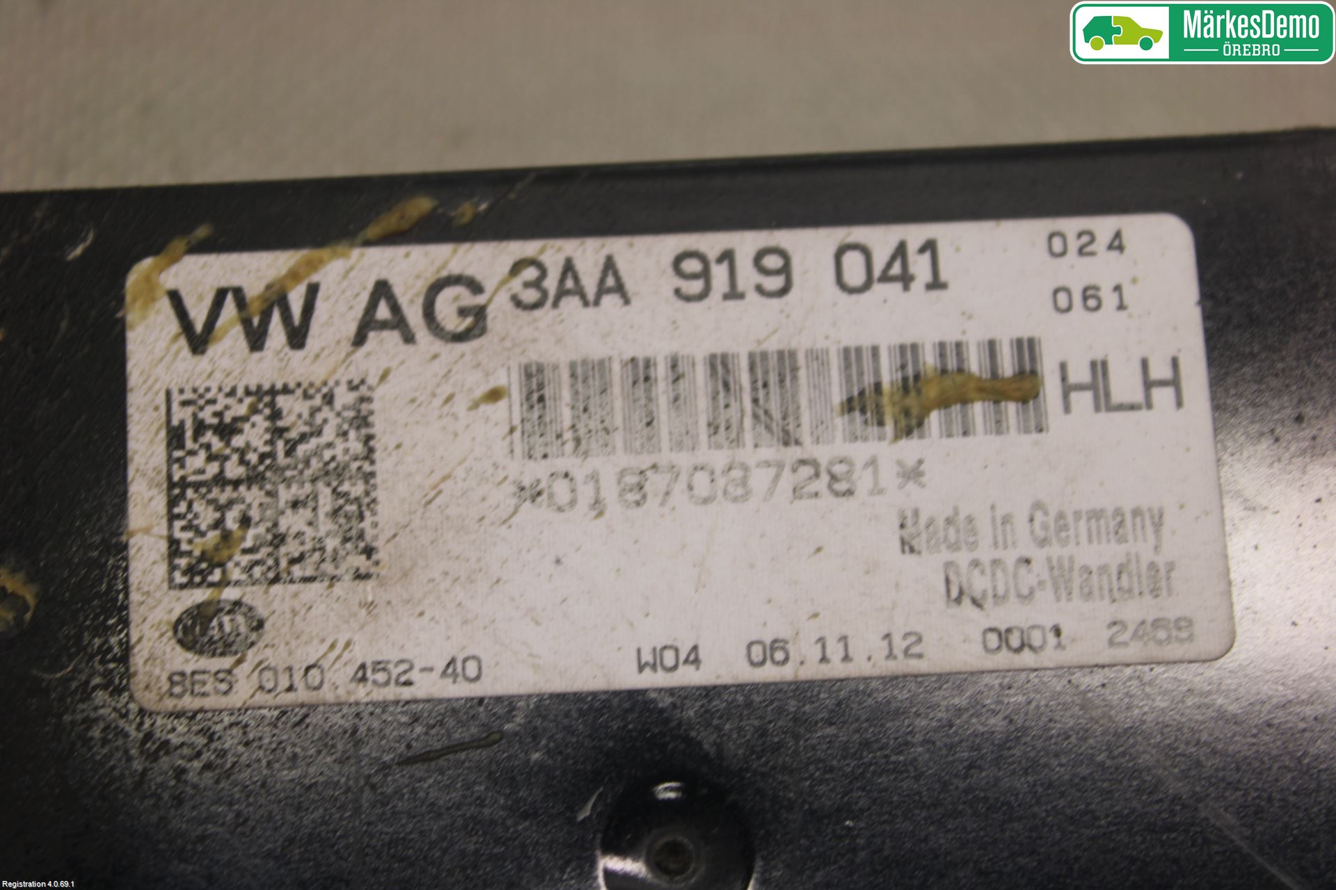 Volkswagen VW PASSAT 11-14 Styreenhet Øvrig