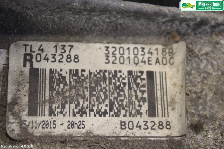 Nissan QASHQAI 14-17 Gearkasse 6 Trinn