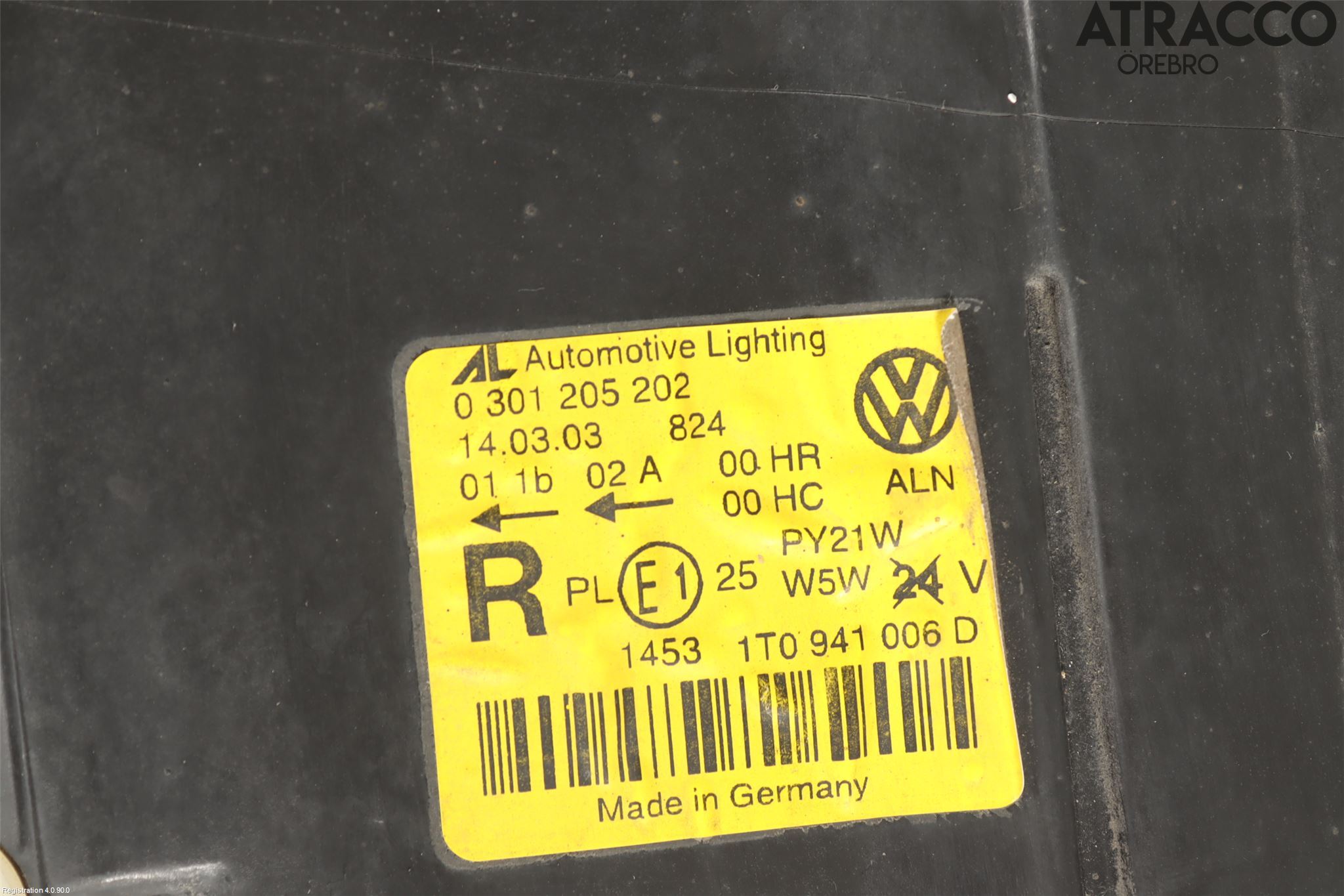 Volkswagen VW TOURAN 03-10 Frontlykt Høyre