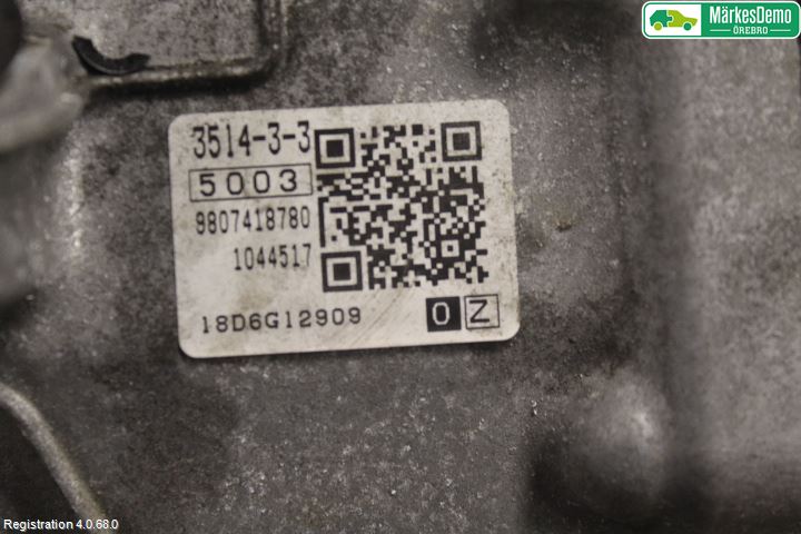 Citroen C4 CACTUS 14-20 Gearkasse Automat