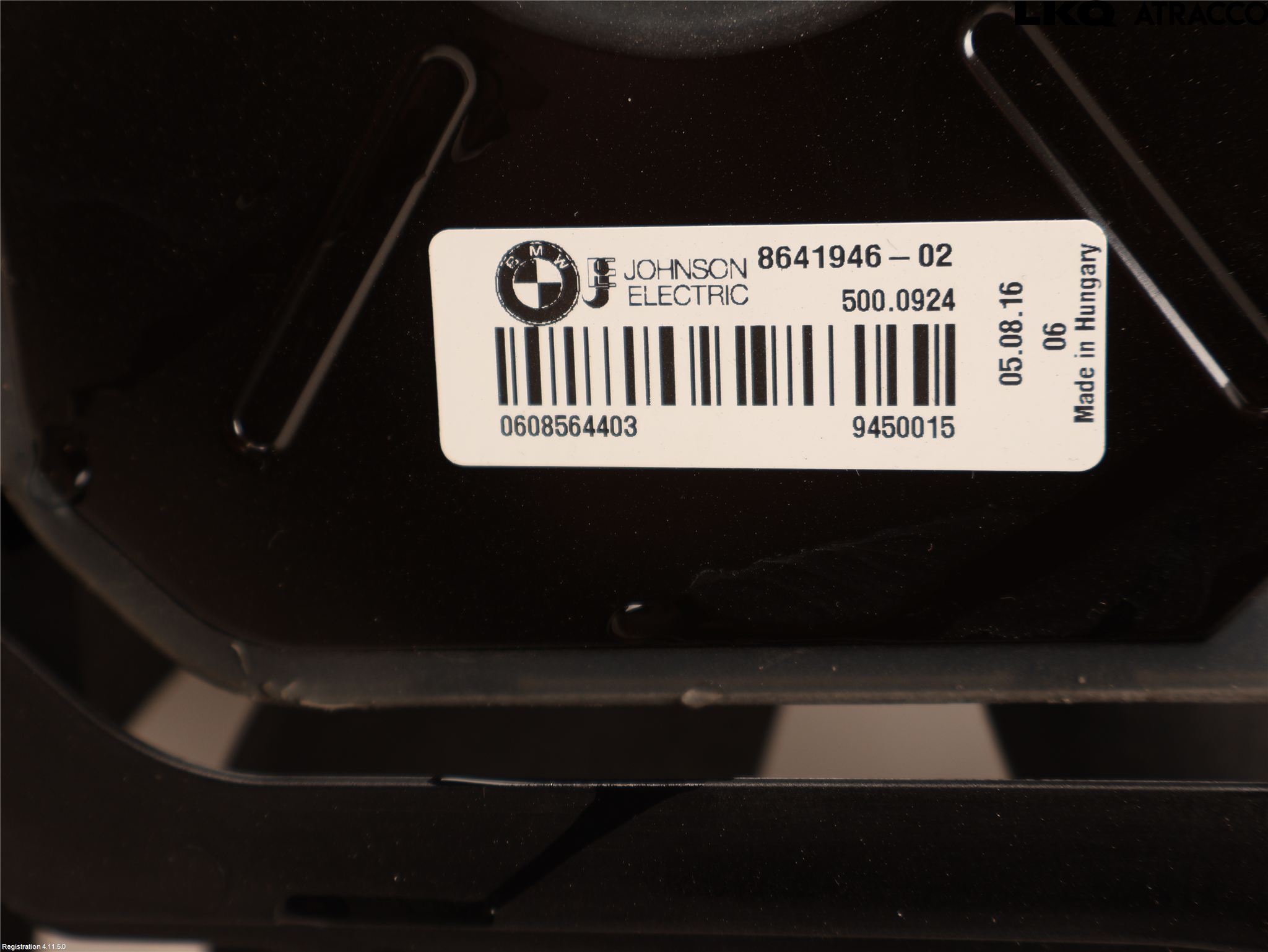 BMW 1 F20/F21 11-19 Kjølevifte Elektrisk