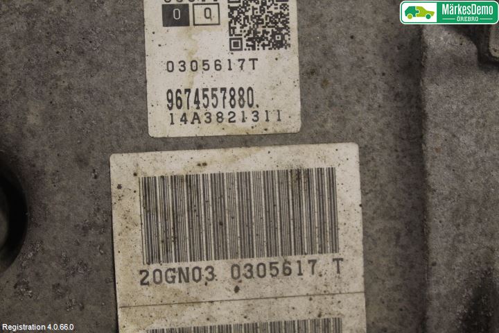 Citroen C5 08-17 Gearkasse Automat