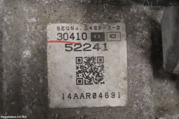 Toyota YARIS XP130 12-14 Gearkasse Automat