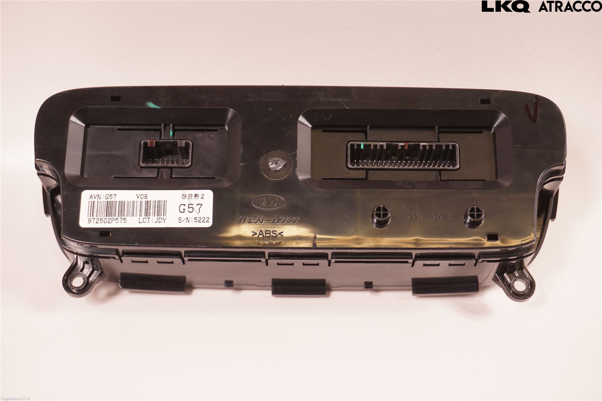 Kia SORENTO 10-14 Varme Ac Betjening-Display