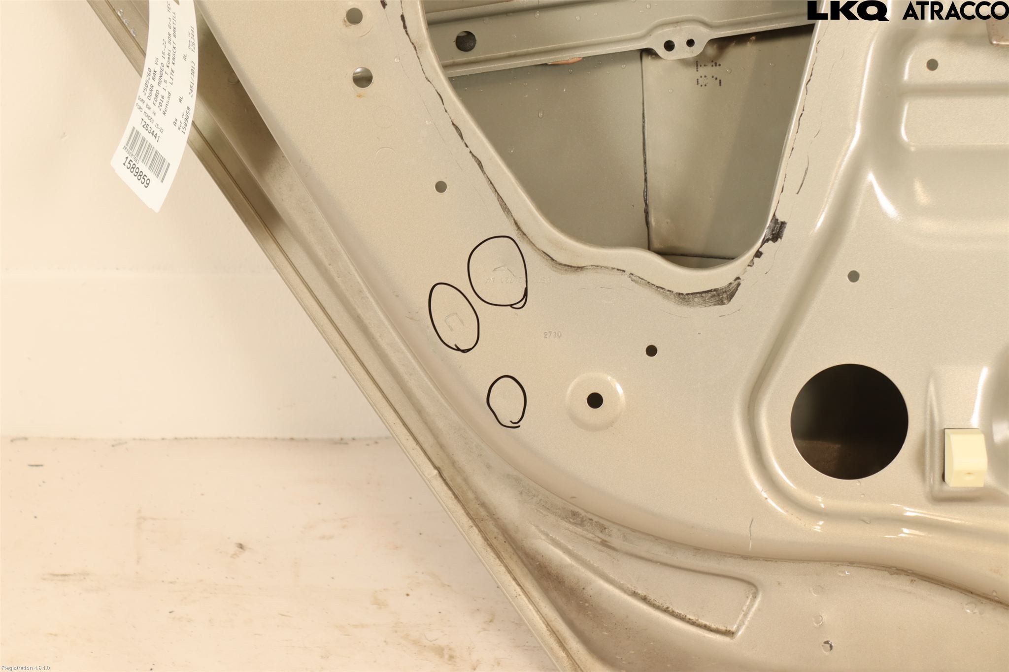 Ford MONDEO 15-22 Dør 4D Bak Venstre