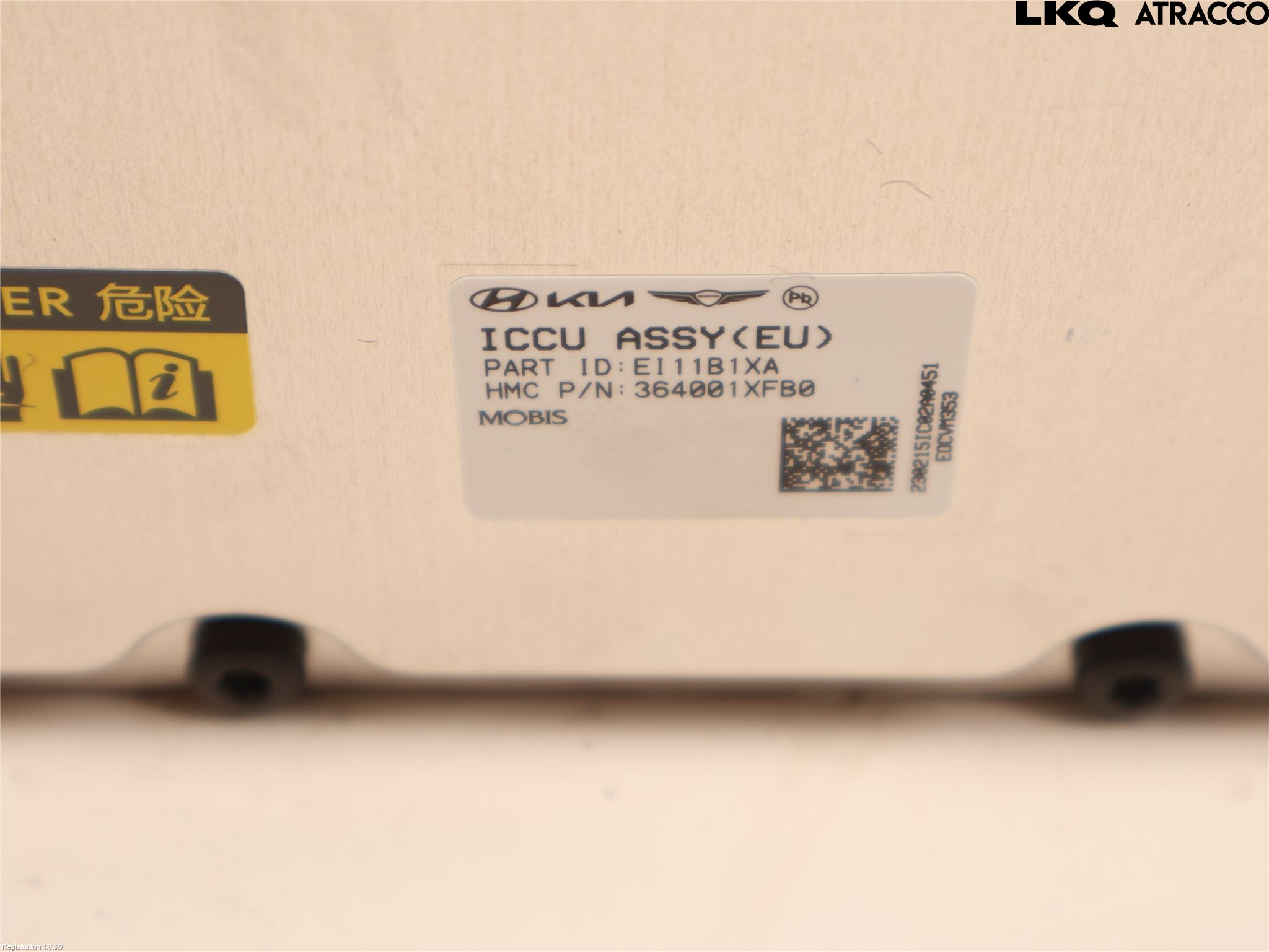 Kia EV6 (CV) 22- Batterilader Hybrid