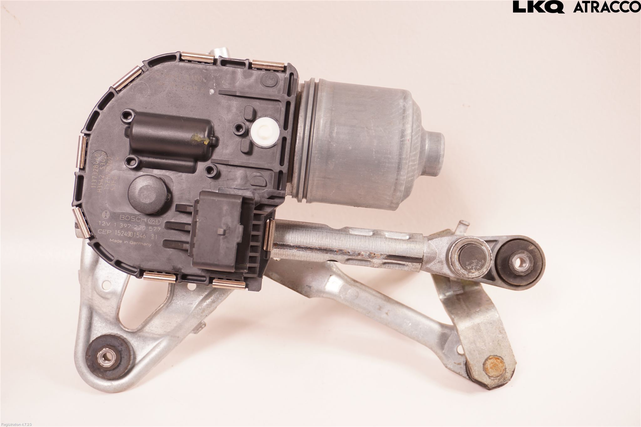 Peugeot 3008 09-16 Viskermotor Frontrute