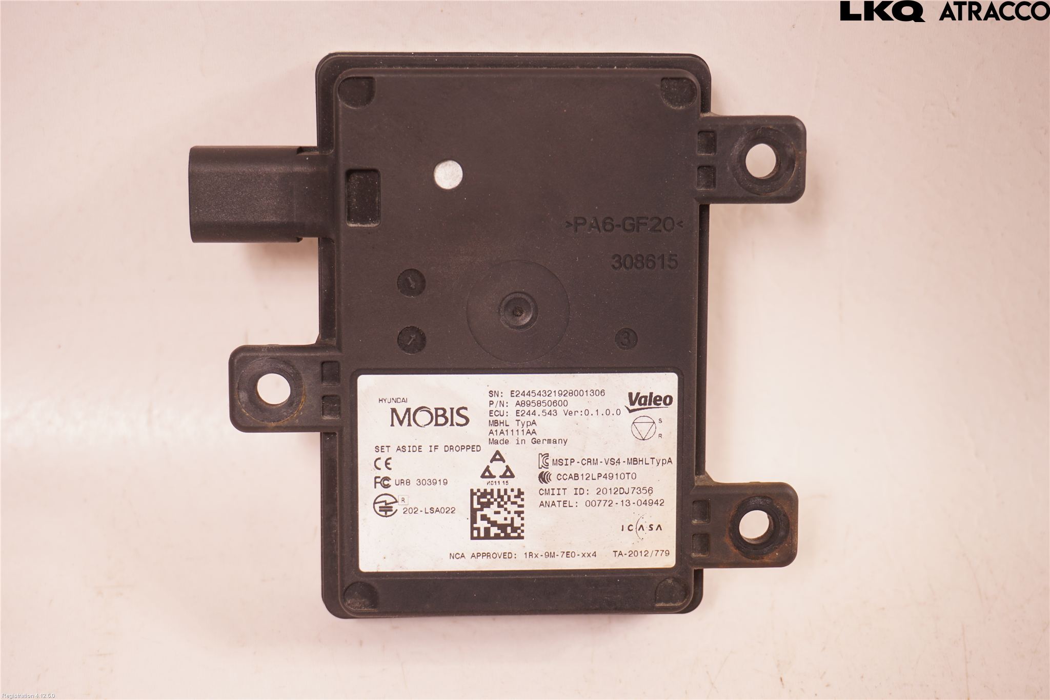 Kia OPTIMA 16-20 Sensor Kollisjonsbeskyttelse