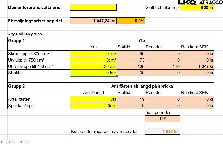 Kia OPTIMA 00-15 Støtfanger Foran Plastdeksel