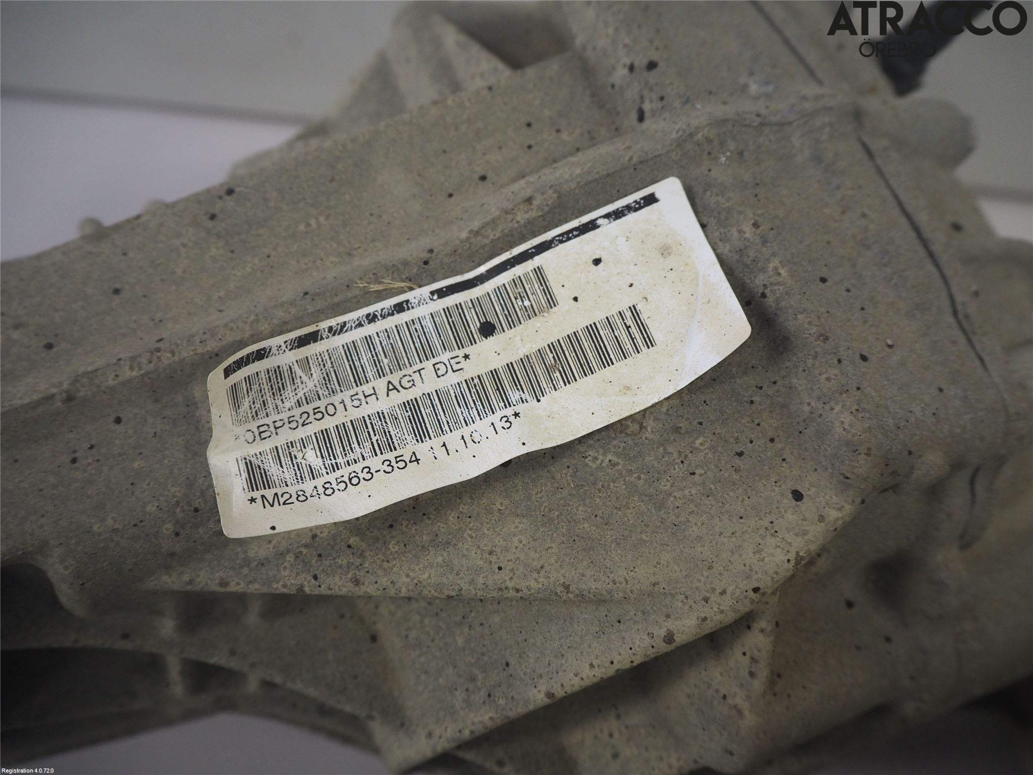 Volkswagen VW TOUAREG 7P 11-18 Bakaksel Kardang Bak -Diff