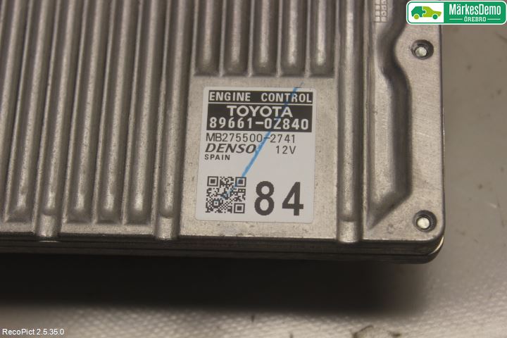 Toyota AURIS 13-19 Styreenhet Innsprøytning