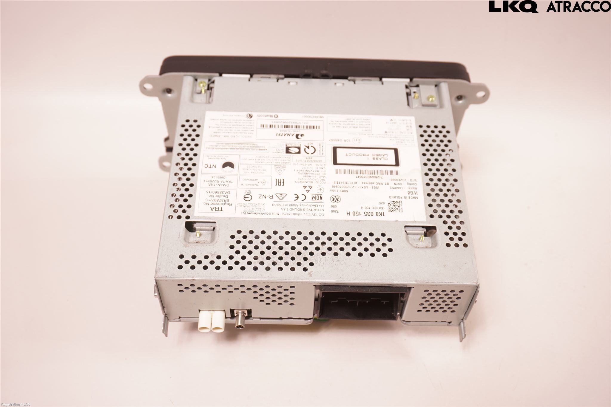 Volkswagen VW CADDY 16-20 Stereo Radio Med Cd