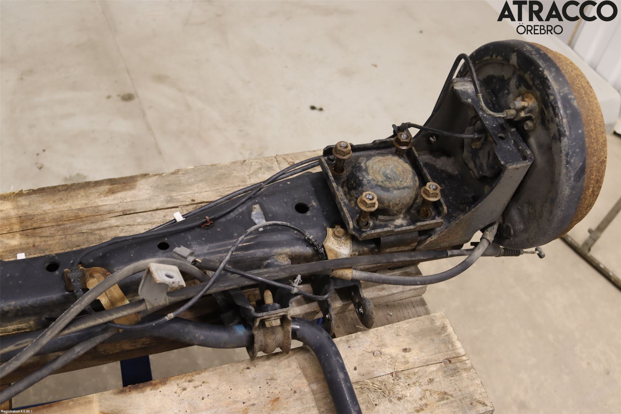Nissan NV200/NV200 COMBI Bakaksel Feste Travers-Ramme