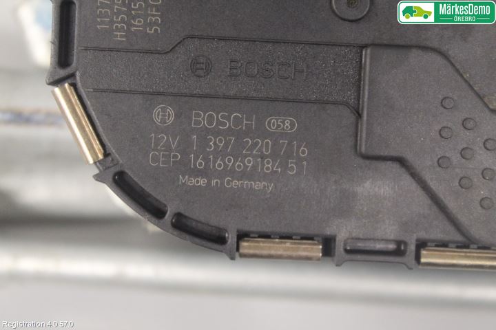 Audi A7/S7 4G 11-17 Viskermotor Frontrute
