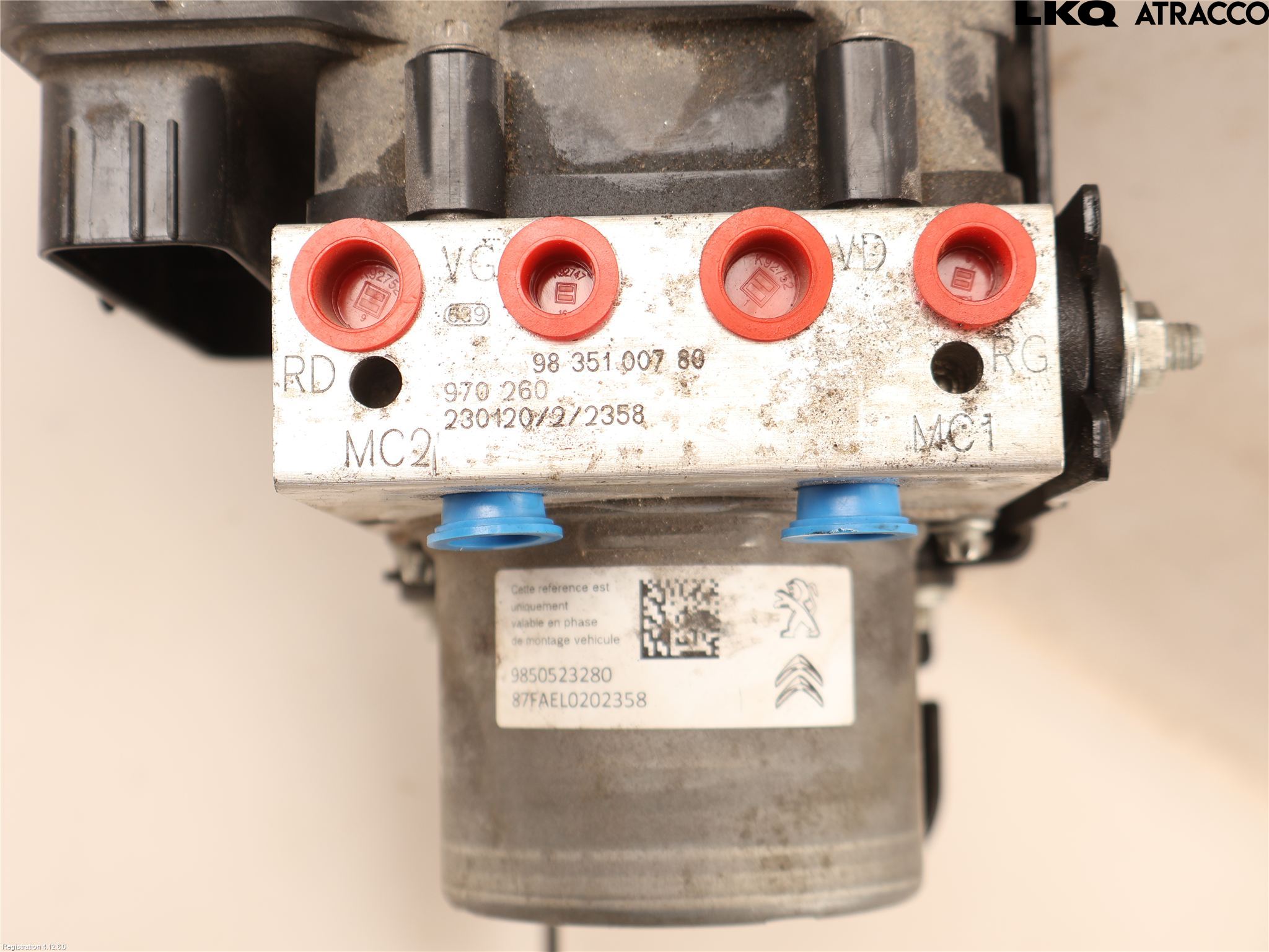 Peugeot 308/E-308 21- Abs Hydraulikkaggregat