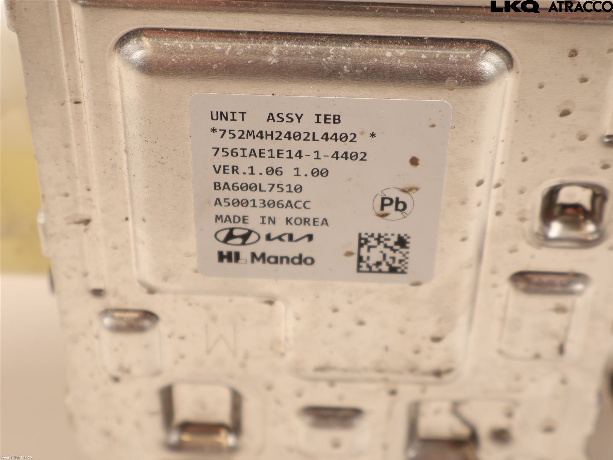 Kia EV3 26->> Abs Hydraulikkaggregat