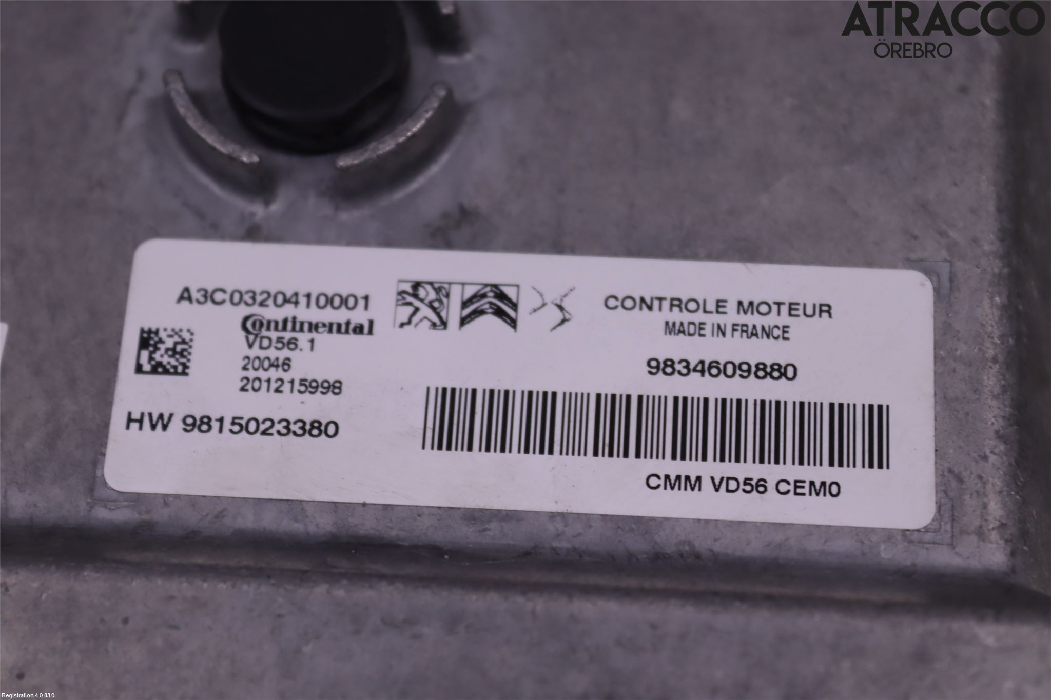 Peugeot 208/E-208 20- Styreenhet Innsprøytning
