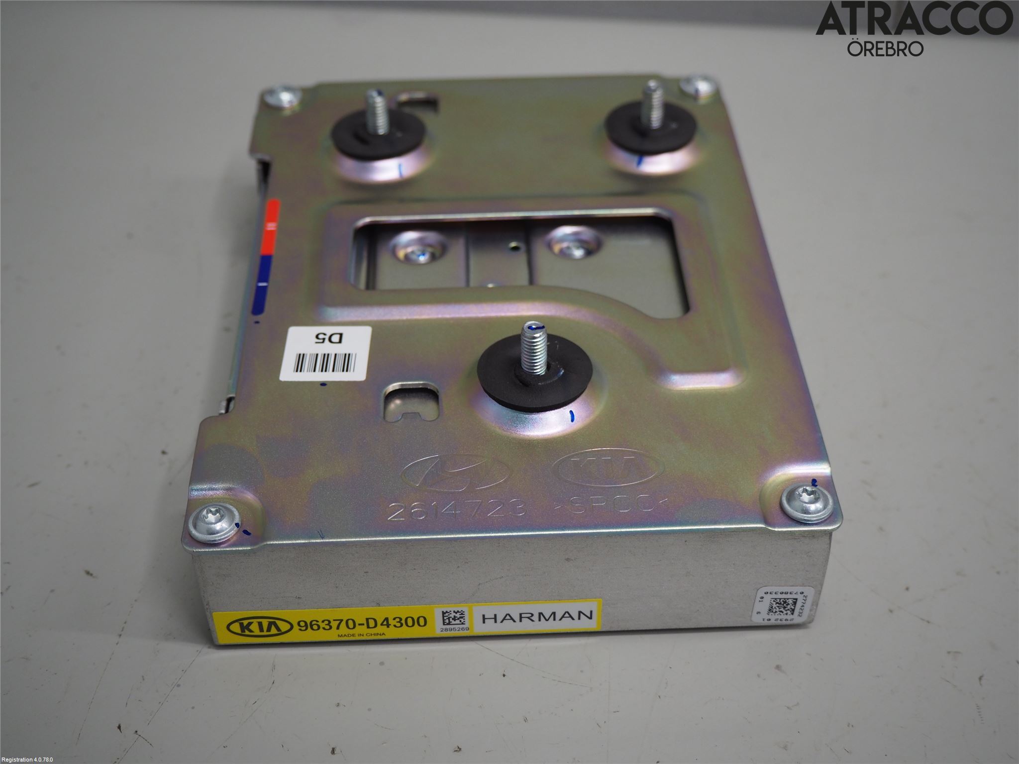 Kia OPTIMA 16-20 Stereo Forsterker