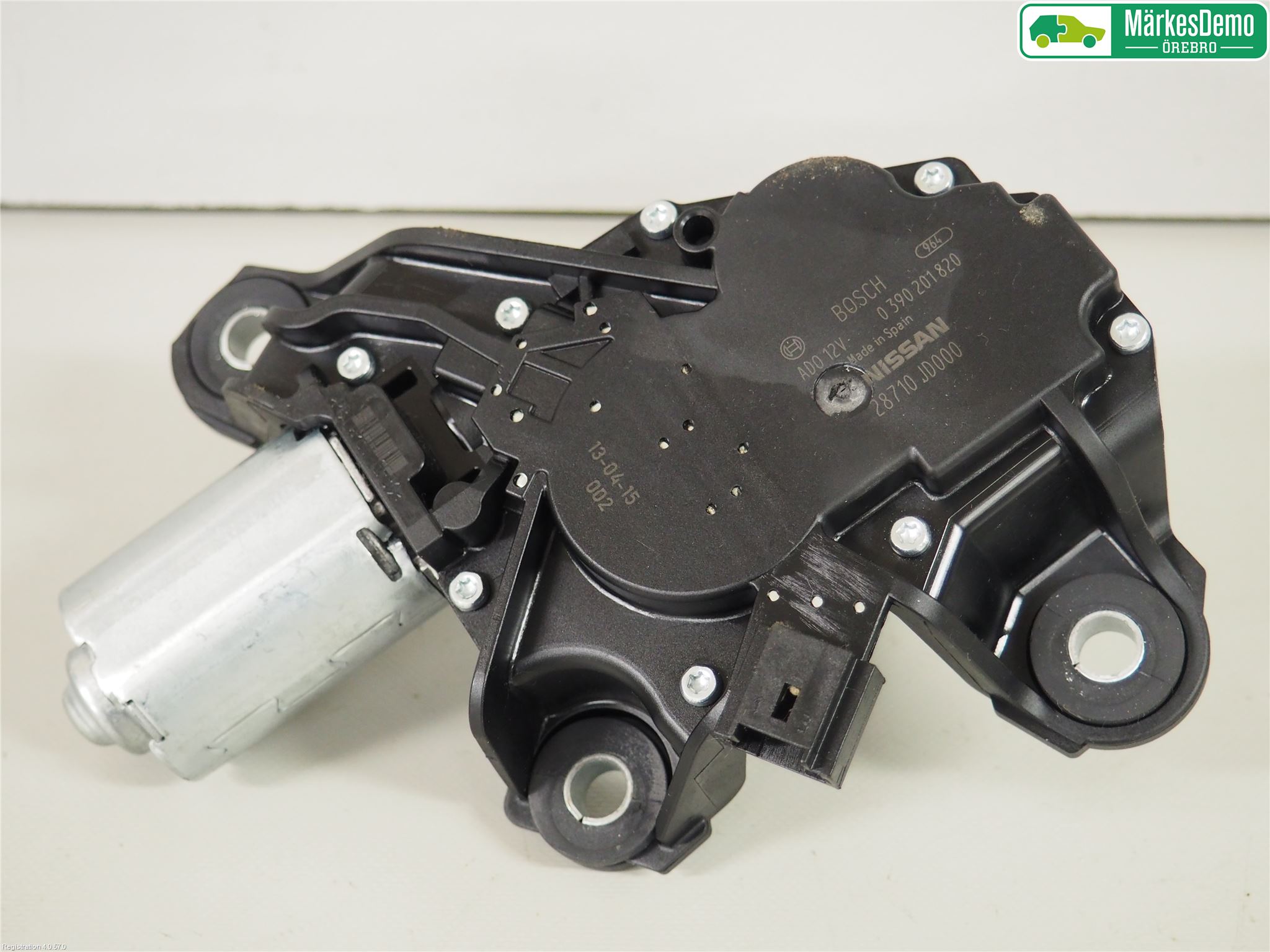 Nissan QASHQAI+2  10-14 Viskermotor Bakluke