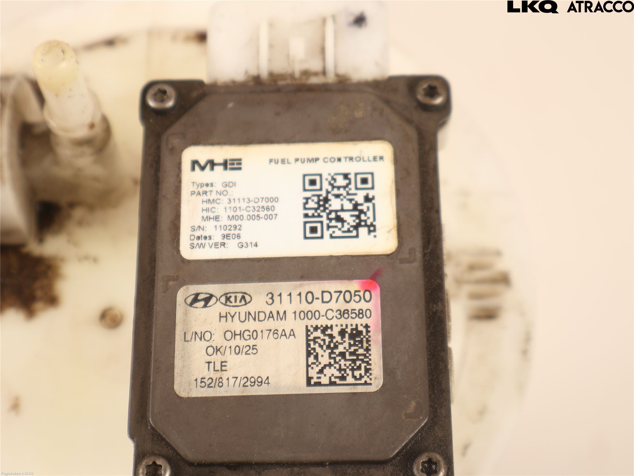 Kia SPORTAGE (QL) 16-21 Drivstoffpumpe Fødepumpe El
