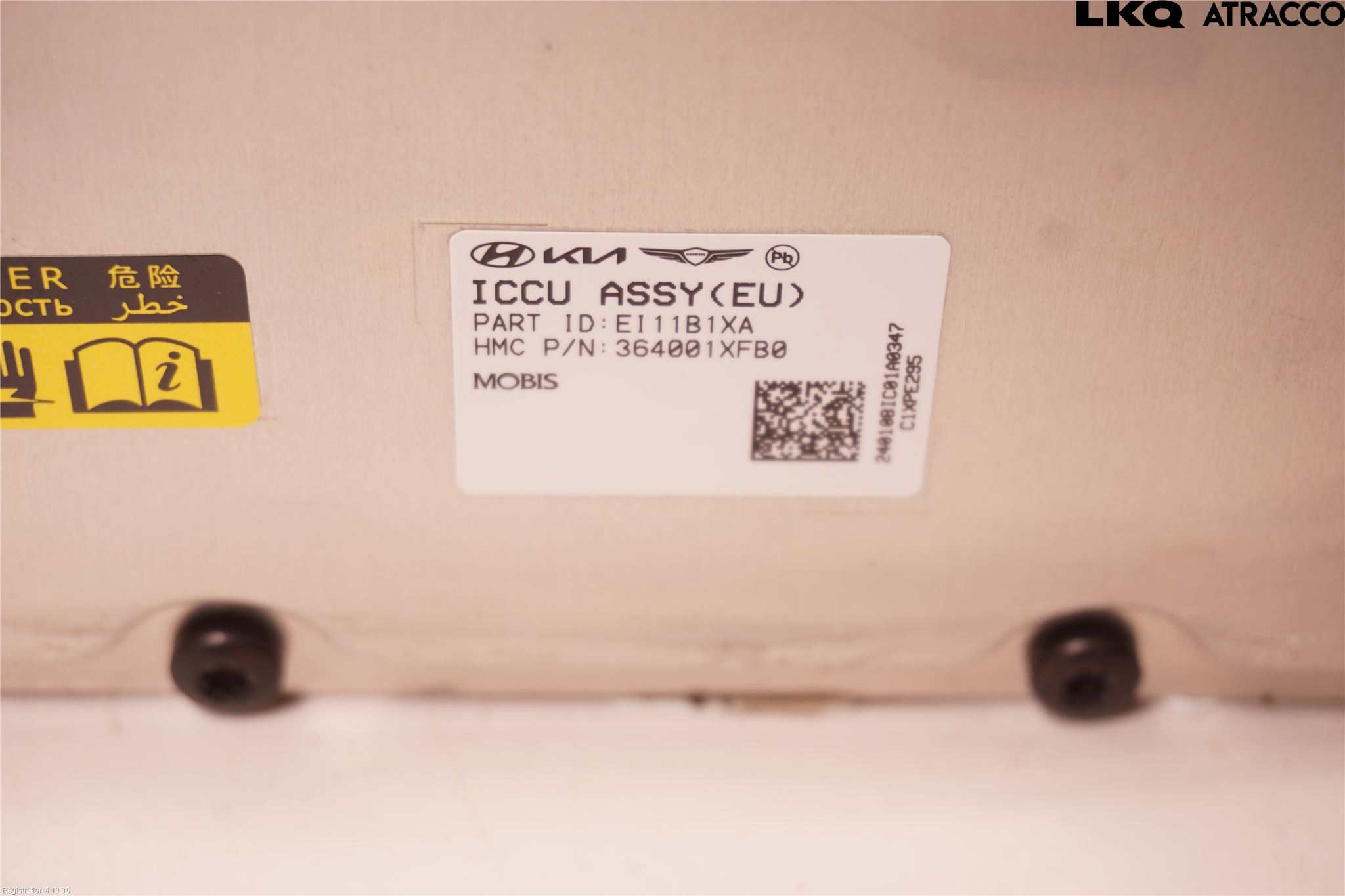 Kia EV6 (CV) 22- Batterilader Hybrid