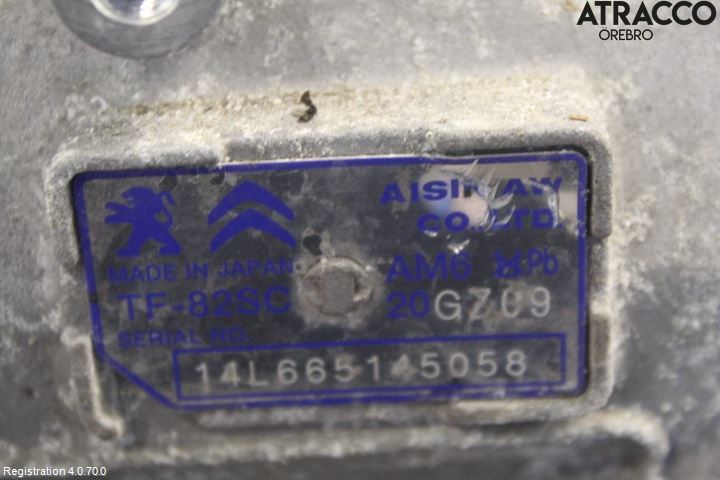 Peugeot 308 14-21 Gearkasse Automat