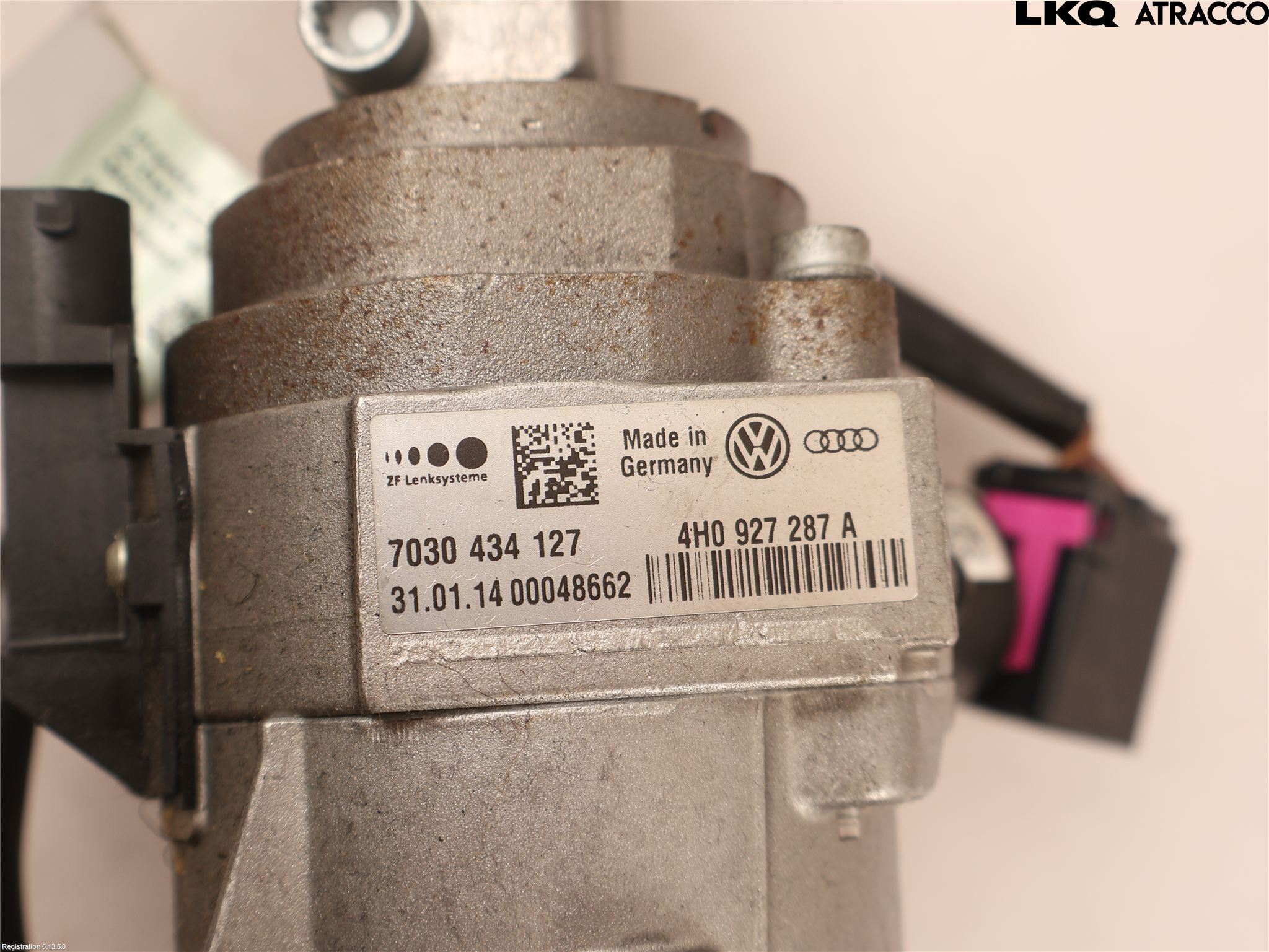Audi A7/S7 4G 11-17 Rattakselaggregat Justerbart