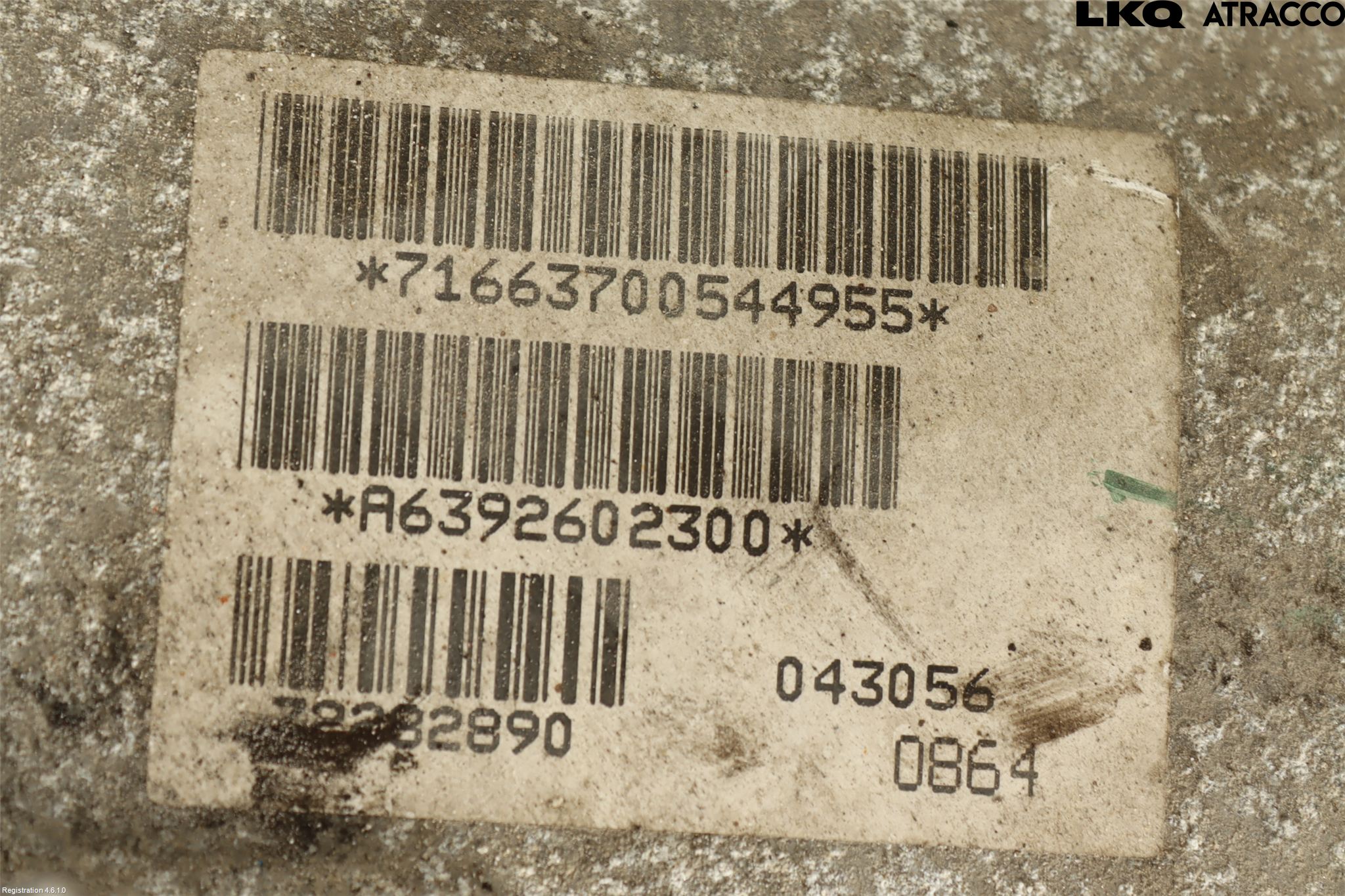 Mercedes-Benz MB VITO/VIANO (W639) 04-14 Gearkasse 6 Trinn