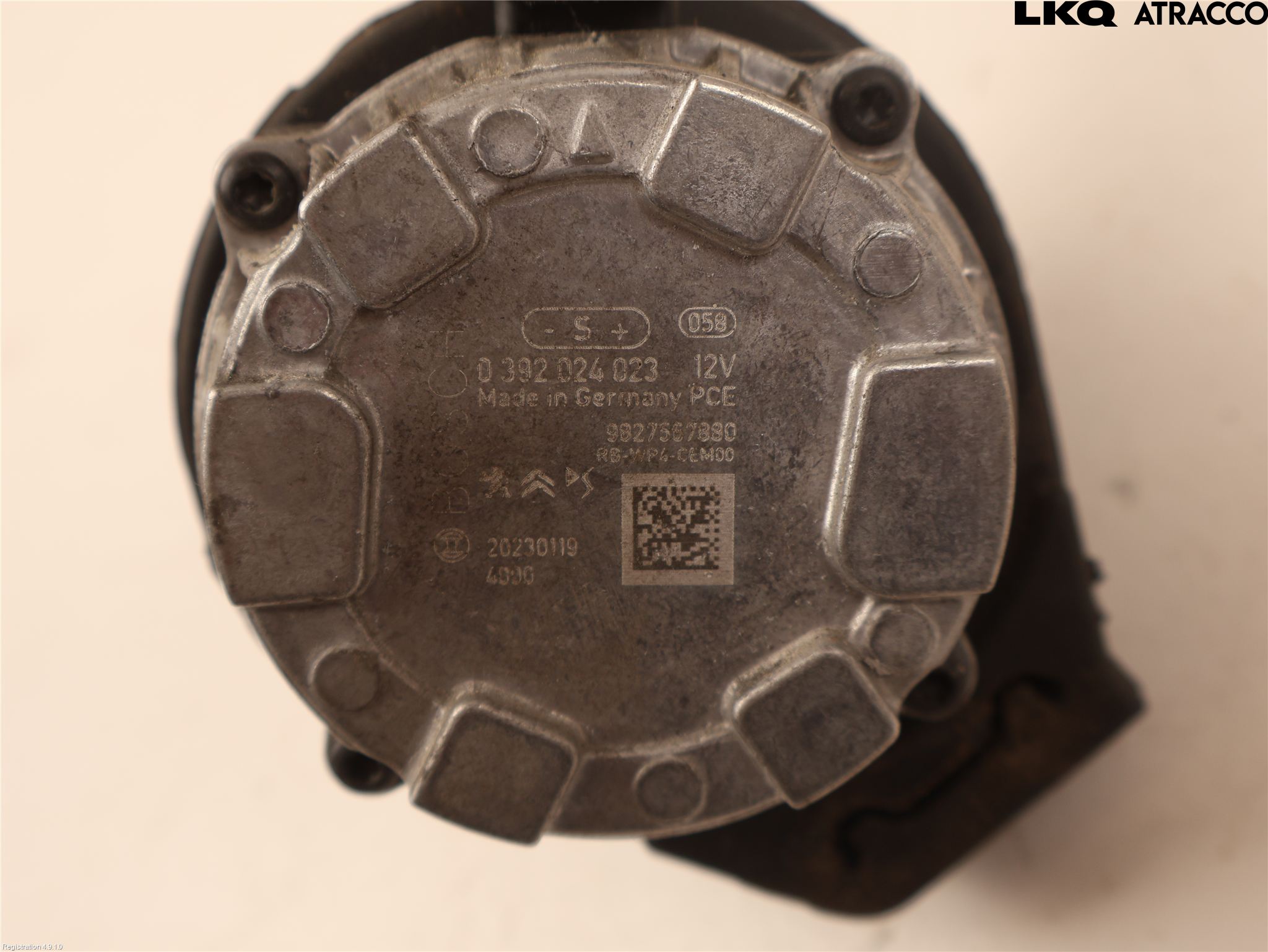 Citroen C4/E-C4 C4X/E-C4X III 21- Vannpumpe