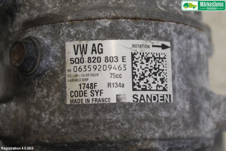 Seat LEON 13-20 Varme Ac Kompressor
