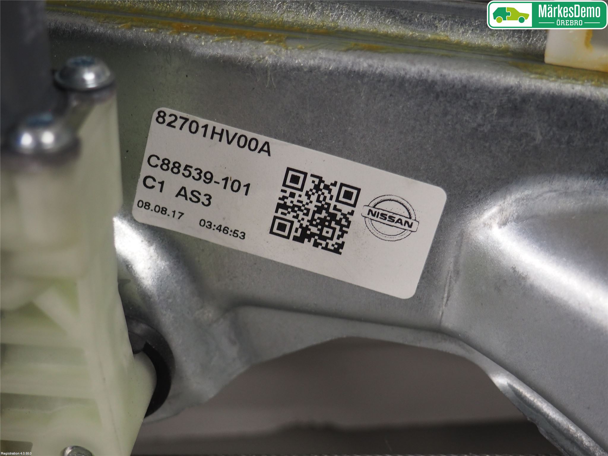 Nissan QASHQAI 14-17 Vindusheis El Komp
