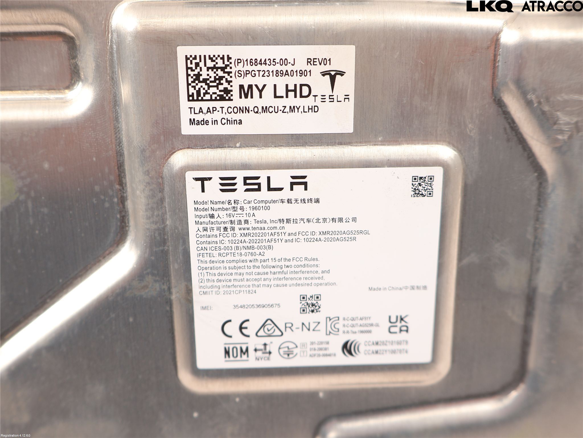 Tesla MODEL Y 21- Styreenhet Øvrig