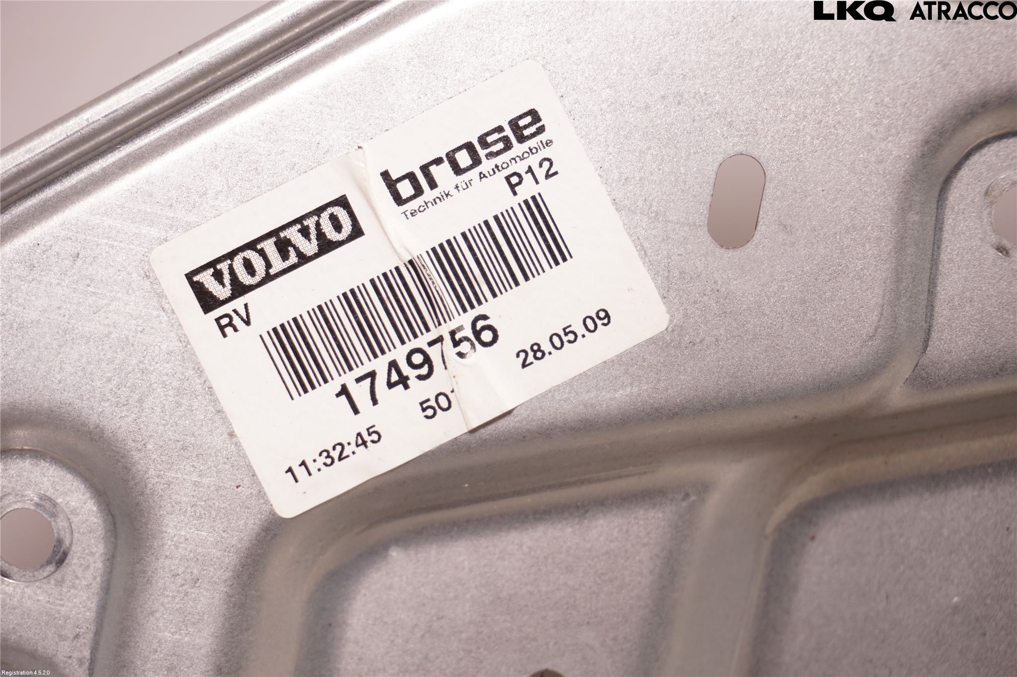 Volvo V50 08-12 Vindusheis